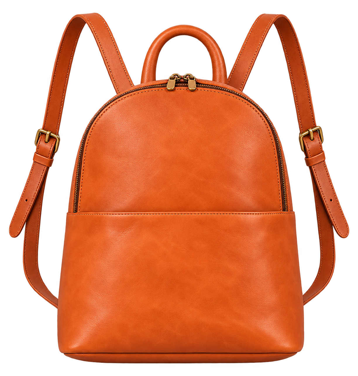 Women's Leather Mini Backpack – Stylish Everyday Casual Backpack
