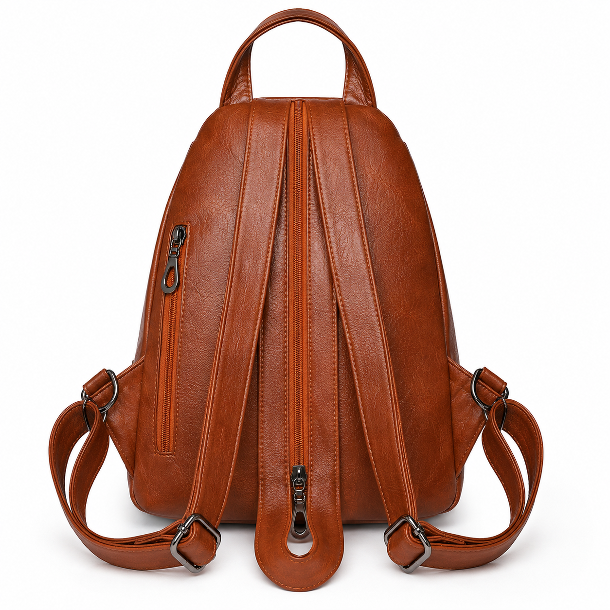 Women's Soft Leather Mini Backpack – Stylish Everyday Shoulder Bag