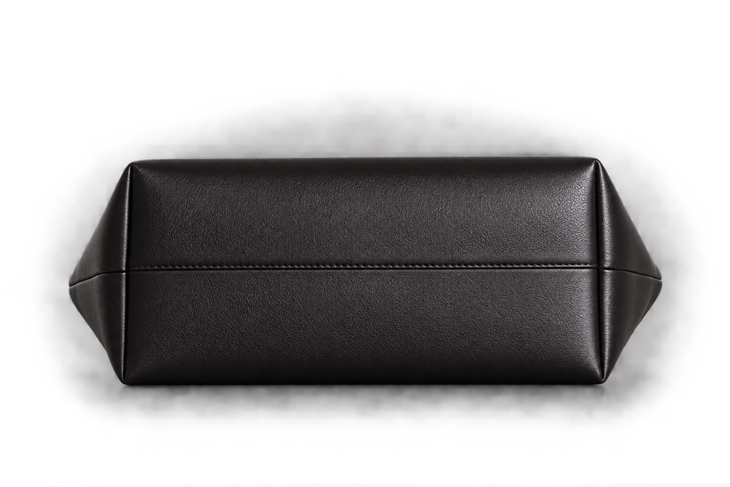 Women’s Genuine Leather Top-Handle Shoulder Bag – Elegant Lambskin Lined Handbag
