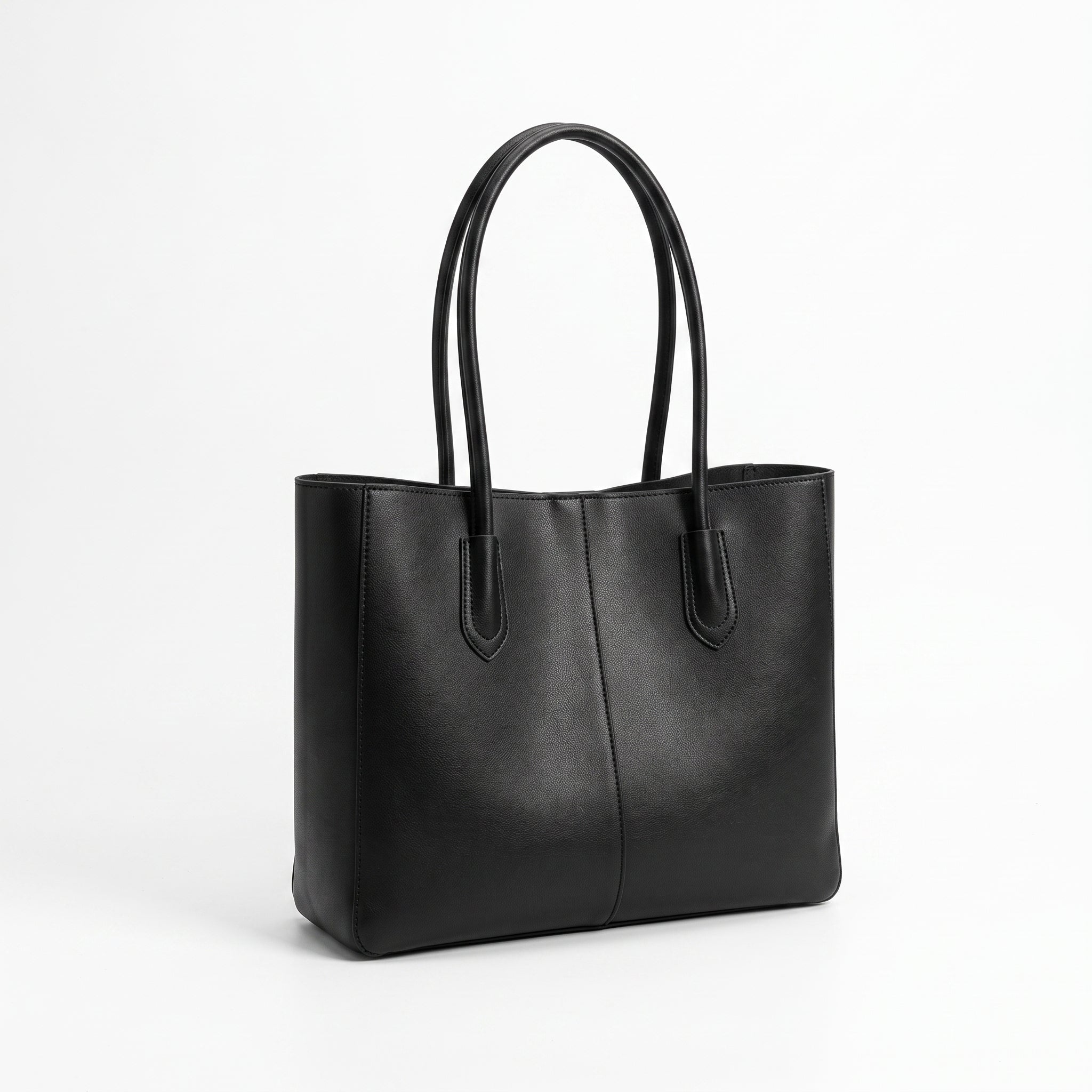 Women's Vintage PU Tote Bag – Large Capacity Shoulder Handbag